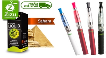 Nikotīnu nesaturoša elektroniskā cigarete FOOF (1 vai 2 gab.) ar jūsu izvēlēto krāsu un aromātu vai aromātisko šķidrumu komplekts, sākot no Ls 7,8. Piegāde VISĀ LATVIJĀ!
