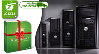 Мощный и современный персональный компьютер DELL Business всего за 99,9 Ls + MS Windows 7 Home Premium В ПОДАРОК. Доставка ПО ВСЕЙ ЛАТВИИ!