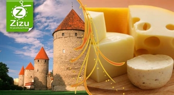 Ceļojums uz Tallinas skaistākajām vietām un uz degustāciju siera ražotnē ar 50% atlaidi