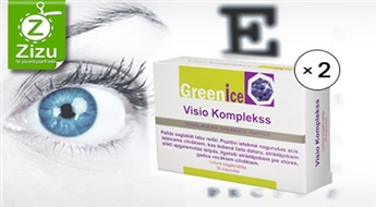 DIVI iepakojumi (60 kapsulas) dabīga līdzekļa asas redzes saglabāšanai Visio Komplekss no Greenice ar melleņu ekstraktu tikai par Ls 5,6!