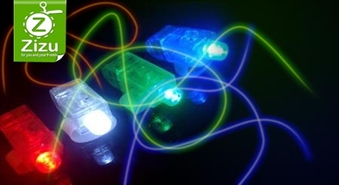 Krāsainie LED gaismiņu gredzeni ar 50% atlaidi. Gaismas maģija tavās rokās!