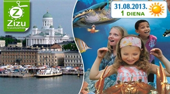 Piesātināts un pārsteigumu pilns vienas dienas ceļojums uz Helsinkiem tikai par Ls 39. Atrakciju parks, okeanārijs un šokolādes pasaule Karl Fazer cafe!