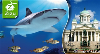 Jūsu neaizmirstamā diena HELSINKOS tikai par Ls 39. Okeanārijs „Sea Life”, Suomenlinnas cietoksnis, zinātnes centrs Heureka un atrakcijas!