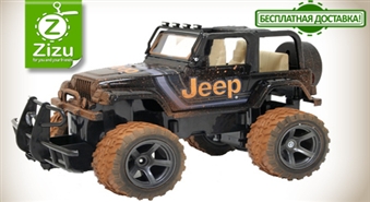 Радиоуправляемый внедорожник Jeep со скидкой -40%. Отправляйся в приключение, не выходя из дома!