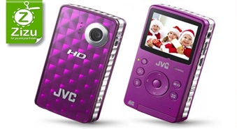 Supermoderna un kompakta videokamera JVC GC-FM1V ar 44% atlaidi. Full HD Jaungada svētku video!