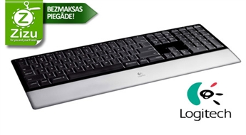 Беспроводная клавиатура Logitech DiNovo Mac Edition со 100% реакцией на клавиши и кнопки всего за 19,9 Ls. БЕСПЛАТНАЯ ДОСТАВКА от Post24!