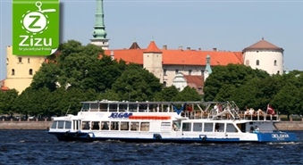 Rīgas panorāma no kuģīša „Jelgava” klāja ar 51% atlaidi. Uzņemiet kursu uz lielisku noskaņojumu!