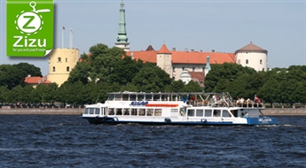 Brauciens pa Daugavu uz kuģa „Jelgava” vai „Horizonts” tikai par Ls 2,5. Baudiet galvaspilsētas panorāmu no neparasta rakursa!