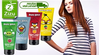 Lumene Angry birds ķermeņa kopšanas līdzekļu komplekts ar šampūnu, dušas želeju, ķermeņa losjonu un roku krēmu tikai par Ls 10,2. Piegāde VISĀ LATVIJĀ!