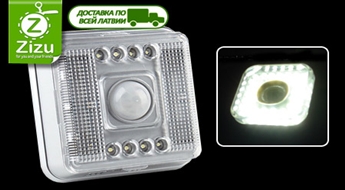 Sensorā lampa-lukturis ar kustību sensoru, kas darbojas uz baterijām, tikai par Ls 4,9. Piegāde VISĀ LATVIJĀ!