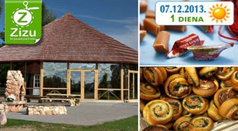 СКРИВЕРИ: «Вкусное» однодневное путешествие на фабрику «Skrīveru saldumi» и в пекарню «Liepkalni» всего за 10 Ls (14,23 €). Узнайте историю конфеты «Gotiņa» и погостите в «Sēlijas ziepnīca»!