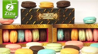 Leģendārās krāsainās mandeļu Macaroons ar 40% atlaidi. Franču gardums neaizmirstamai tējas pauzei!