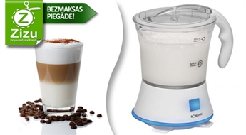 Piena putotājs „Bomann” pasakainām Latte, kapučīno vai kakao „cepurītēm” tikai par Ls 14,5. BEZMAKSAS PIEGĀDE no Post24!