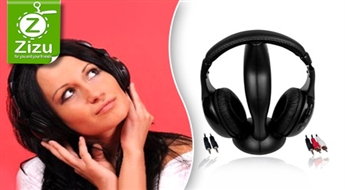 Kvalitatīvas bezvadu radioaustiņas Msonic MH 944 tikai par Ls 7,2. Klausieties mūziku vai skatieties filmas brīvi kustoties!
