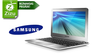 Neticami viegls un plāns portatīvais dators Samsung Chromebook (11,6'') ar vairākām bezmaksas programmām tikai par Ls 199. BEZMAKSAS PIEGĀDE no Post24!