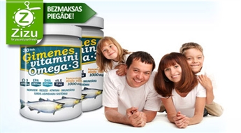 DIVI koncentrētas zivju eļļas „Omega-3” iepakojumi tikai par Ls 3,5. BEZMAKSAS PIEGĀDE no Post24!