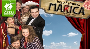 Билеты на оперетту Имре Кальмана «Марица», начиная всего от 9,7 Ls (13,8 €). Новая постановка театра «Петербургская оперетта»!
