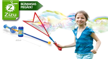 Волшебная палочка «Big bubble wand» для огромных мыльных пузырей всего за 5,3 Ls. БЕСПЛАТНАЯ ДОСТАВКА от Post24!