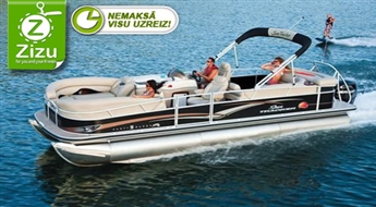 Pozitīvu emociju pilns izbrauciens ar ekskluzīvo „Partyboat” kompānijai līdz 14 cilvēkiem ar atlaidi līdz 48%. NEMAKSĀ VISU UZREIZ!