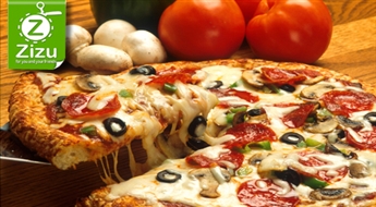 Вкусная и насыщенная пицца из широкого ассортимента «Pizza Time», начиная всего от 2,5 Ls (3,56 €). Сытная трапеза на любой вкус!
