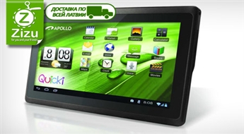 Мощный планшетный компьютер «Apollo Quicki 728» для максимальной мобильности всего за 60 Ls. Доставка ПО ВСЕЙ ЛАТВИИ!