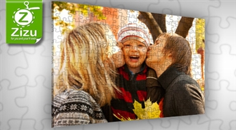 Krāšņa puzle ar jūsu foto – 50% atlaide. Saliec savu laimi!