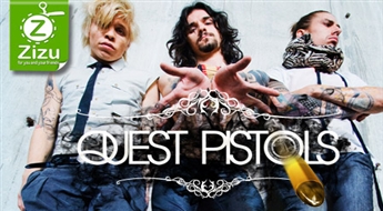 Билеты на концерт скандальной группы QUEST PISTOLS в STUDIO 69 всего за 10 Ls. «Я твой Наркотик», «Ты так красива» и другие хиты!