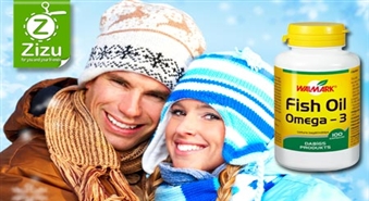 Zivju eļļa „Fish Oil Omega-3” visas ģimenes veselībai ar 60% atlaidi.  Šajā sezonā slimot nav laika!