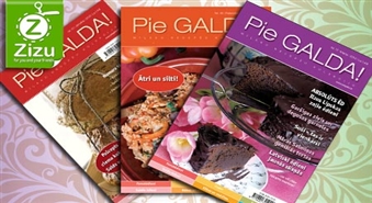 Подписка на три месяца на кулинарный журнал «Pie Galda!» со скидкой -50%. Истинная коллекция рецептов!