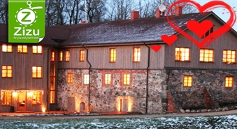 Pavadiet SV. VALENTĪNA DIENU elegantajā viesu namā „Nītaures dzirnavas” ar 50% atlaidi. Omulīgs numurs, vīns un SPA kompleksa apmeklējums!