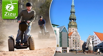 Час езды на электроскутере SEGWAY по Старой Риге всего за 13 Ls. Откройте для себя новые эмоции и места!