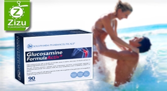 Preparāts „Glucosamine formula Activ” ar trīspakāpju formulu locītavu veselībai – 51% atlaide. Kustieties bez sāpēm!