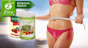 Овощной суп «Slim & Detox» или суп «Гаспачо» для экспресс-похудания, начиная всего от 9,2 Ls. БЕСПЛАТНАЯ ДОСТАВКА от Post24!