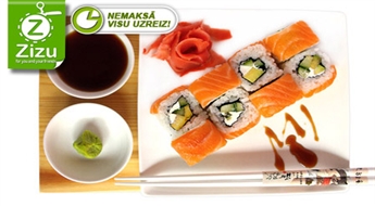 Daudzveidīgs suši sets no ČETRIEM maki komplektiem (32 gb.) ar 50% atlaidi. NEMAKSĀ VISU UZREIZ!