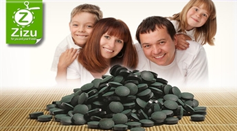 Ekoloģiskais uztura bagātinātājs - spirulīna - visas ģimenes imūnsistēmai, gremošanai un enerģijai tikai par Ls 6. Dabas sabalansēts komplekss!