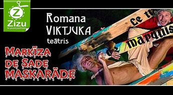 Билеты на спектакль Романа Виктюка «Маскарад маркиза де Сада» в театре Dailes, начиная всего от 16,2 Ls. Искусство против власти - кто кого?