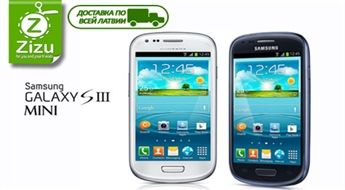 Популярнейшие эргономичные смартфоны SAMSUNG GALAXY S III mini синего или белого цвета всего за 173 Ls. Доставка ПО ВСЕЙ ЛАТВИИ!