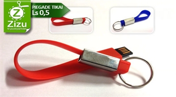 РАСПРОДАЖА: Стильная и удобная USB флешка-брелок для ключей (4 Гб) выбранного вами цвета всего за 4,2 Ls. Доставка ПО ВСЕЙ ЛАТВИИ!