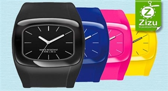 Košs un stilīgs rokas pulkstenis „Happy” ar 57% atlaidi. Izvēlies, kādā krāsā būs tavs laiks