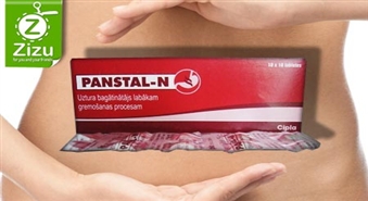 Uztura bagātinātājs gremošanas uzlabošanai „Panstal-N tabletes N100“ ar 50% atlaidi. Vairs nekādas smaguma sajūtas vēderā!