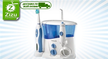 Ирригатор полости рта COMPLETE CARE WP-900 от «Waterpik» с ультразвуковой зубной щеткой всего за 78 Ls. Доставка ПО ВСЕЙ ЛАТВИИ!