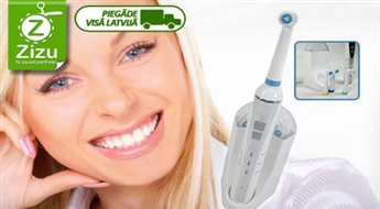 Электрическая зубная щетка DENTASONIC или сменные насадки для всей семьи, начиная всего от 2,5 Ls. Доставка ПО ВСЕЙ ЛАТВИИ!
