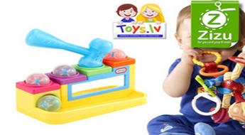 Развивающие игрушки для самых маленьких от Toys.lv, начиная всего от 8,9 €. Доставка ПО ВСЕЙ ЛАТВИИ!