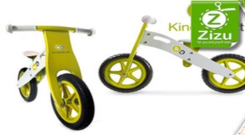 Детский велосипед-бегунок «Kinder Kraft Runner» с деревянной рамой всего за 39,9 €. Доставка ПО ВСЕЙ ЛАТВИИ!