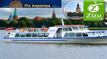 Izklaides brauciens ar kuģīti „New Way” pa vasarīgo maršrutu Rīga-Jūrmala-Rīga ar 50% atlaidi!