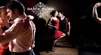 Горячие танцевальные занятия сальсой или бачатой для начинающих (4 или 8 раз) в студии «Dance Magic» со скидкой -50%!