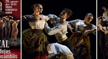 Deju šovs „Attēli no Spānijas” no Madrides Karaliskās deju konservatorijas „Mariemma” deju kolektīva „LARREAL”, sākot tikai no € 14!