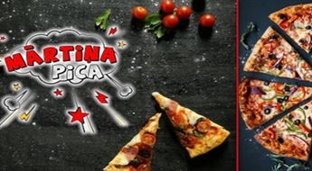 DIVU lielu garšīgu picu komplekts no „Mārtiņa Picas” tikai par € 19,9!