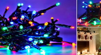 Разноцветные LED-гирлянды на 100 или 200 лампочек, начиная всего от 3,9 €!