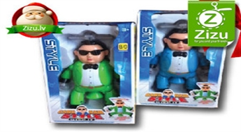 Забавный человечек Gangnam style, который поет и танцует под популярную песню, всего за 8,9 Ls (12,66 €). Позабавьте ребенка и всю семью!